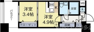 No.62TOWERSAVANTGARDE博多の物件間取画像